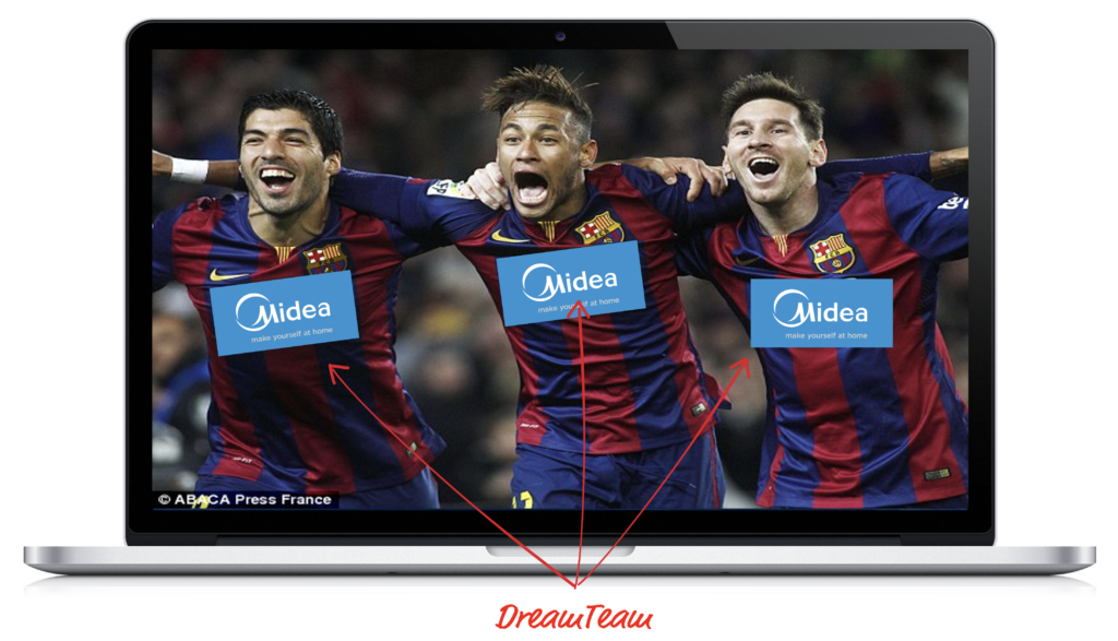 Midea - Sponsorship Strategy - FC Barcelona - Dream team - MNS - BrandoGroup