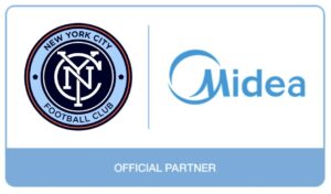 Midea - New York City FC - Official Partner Logo - BrandoGroup