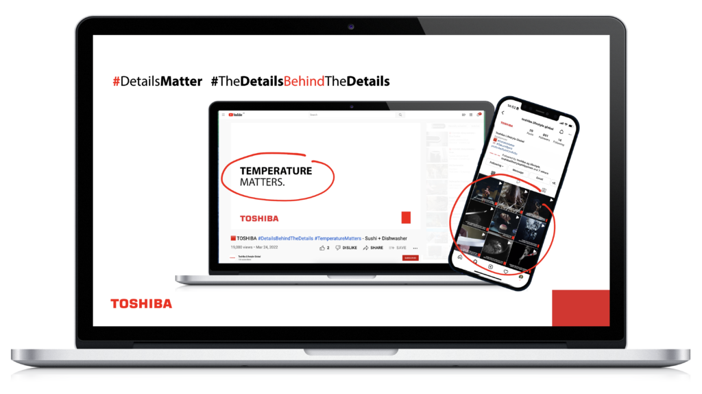 TOSHIBA - #TheDetailsBehindTheDetails - Temperature Matters - BrandoGroup